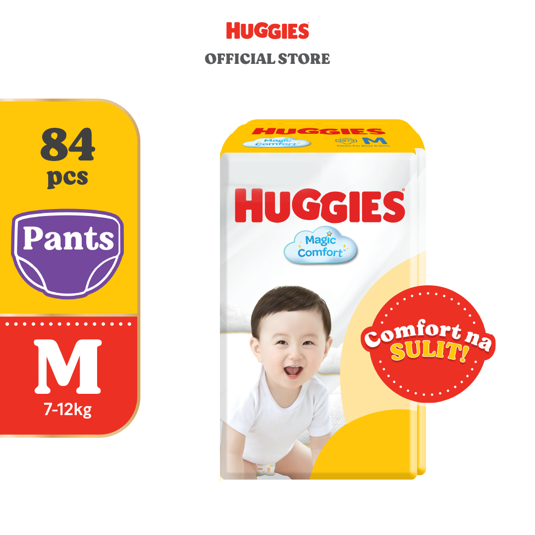 Huggies Magic Comfort Pants Medium - 42 pcs x 2 packs (84 pcs)