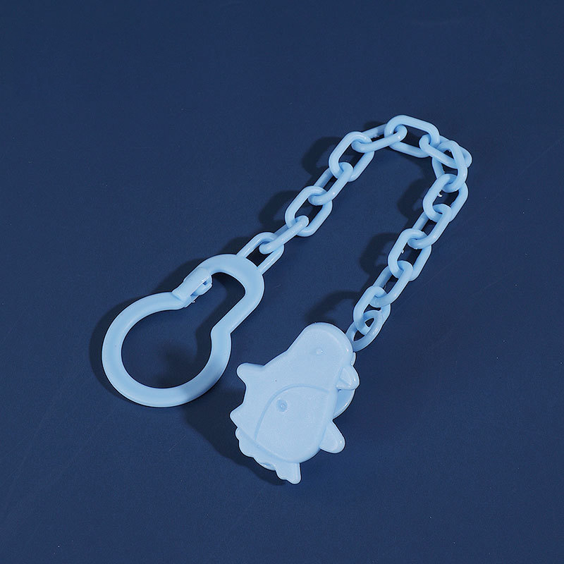 Cartoon Designed Pacifier Anti-Fall Chain Nipple Clip Teether Holder