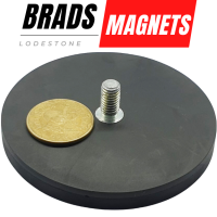 N52 Neodymium RUBBER COATED Strong Pot Magnet VARIATIONS Anti-Skid Mounting Magnet Magnetic Base Suction Magnet [3.5 KG ~ 42 KG ATTRACTIVE FORCE CAPACITY] Super Strong Powerful Neodymium ROUND POT Magnet
