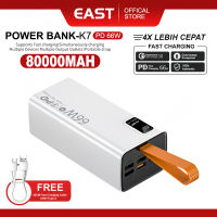 EAST Powerbank heavy duty Orginal brand 10000mah 800000mah power bank 50000mah original PD66W fast charging