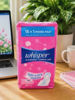 Whisper Sanitary napkin 8/10/16 pads