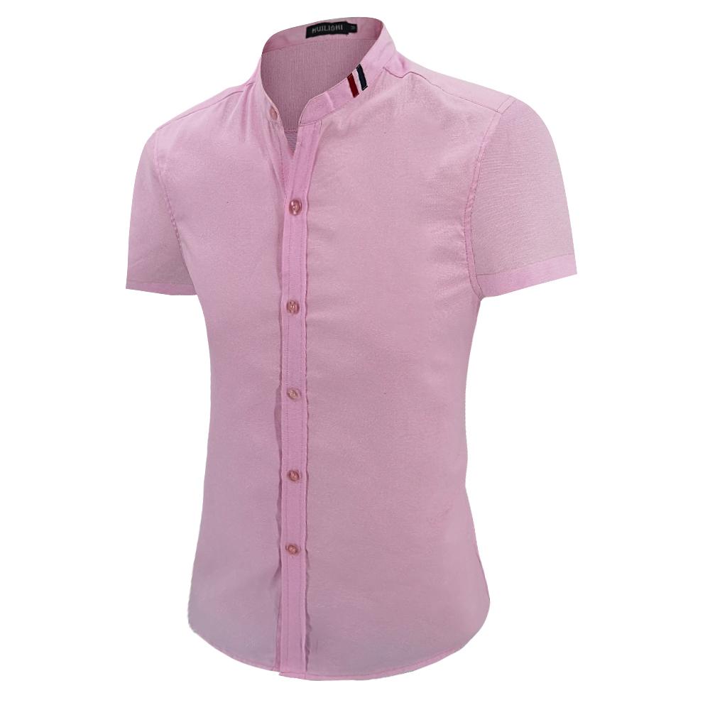 Huilishi Chinese collar Fashion Mens Polo Shirt review and price