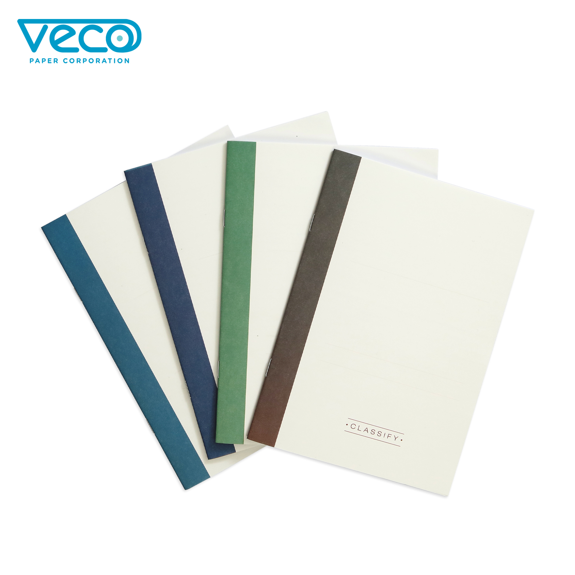Veco Classify String Binder Refill Booklet set (4 booklets)