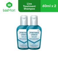 Licealiz Head Lice Treatment Shampoo Regular 60ml - Pack of 2
