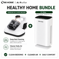 ONE HOME Air Purifier HEPA Filter Activated Carbon UV Light Quiet Air Cleaner Helps Reduce Dust Odors Pet Hair Pollen Volcanic Ash Urban Haze Safe for Baby Family Pets Compact for Room Home Bedroom Office