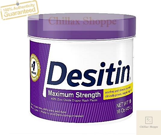 Desitin Maximum Strength Diaper Rash Cream with Zinc Oxide 16 oz