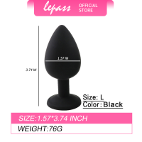 Lepass Large middle Small Silicone Anal Plug Butt Prostate men Sex Toys Assorted Color Sex toys For female