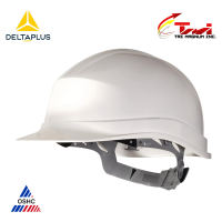 Delta Plus Zircon1 Safety Hard Hat - Ultimate Head Protection for Worksites / Safety Helmet / Construction Helmet / Industrial Safety Helmet / PPE for construction / Safety gear / Worksite helmet / Durable hard hat / Lightweight safety helmet / EN397