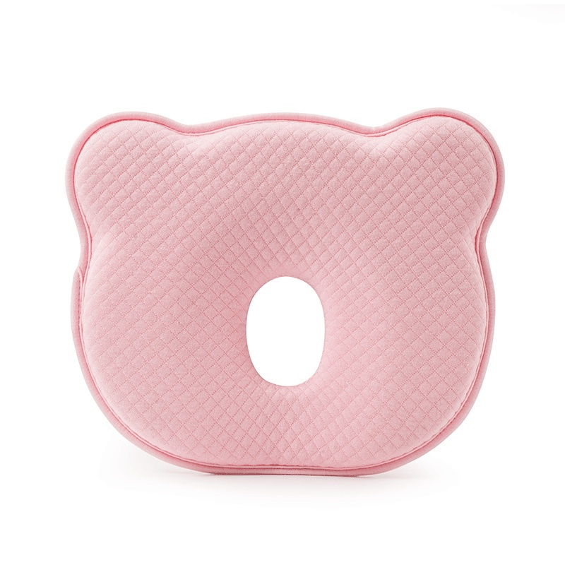 Baltra Premium Cotton Memory Foam Infant Head Shaping Pillow for Flat Head Prevention Breathable & Soft Baby Bedding Accessory