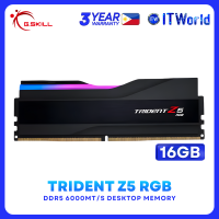G.Skill Trident Z5 RGB DDR5 RAM - 16GB 6000MT/s XMP-EXPO Desktop Memory F5-6000J3636F16GX1-TZ5RK