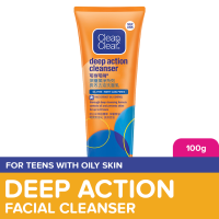 [FACIAL CLEANSER] Clean & Clear Deep Action Cleanser 100g