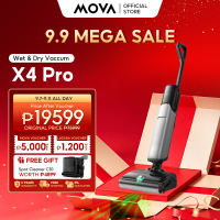 MOVA X4 Pro Wet and Dry Vacuum Cleaner | 80°C Hot Water Floor Washing | High-Pressure Hot Water Spray