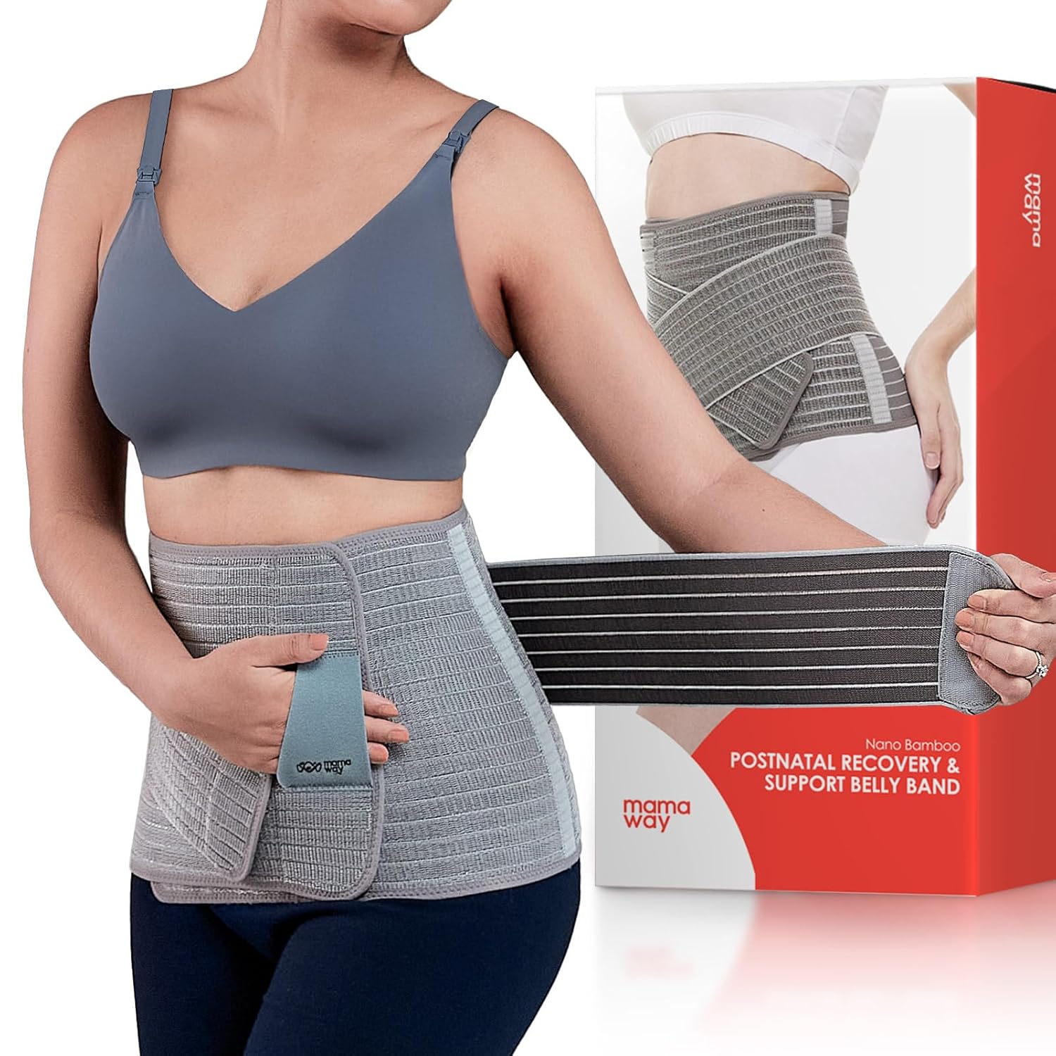 Mamaway Nano Bamboo Postnatal Recovery & Support Belly Band
