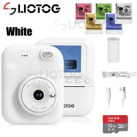 LIOTOG Q11 Kids Instant Print Camera 2.4 inch Mini Digital Camera HD Photo Camera Printer Toys Gift