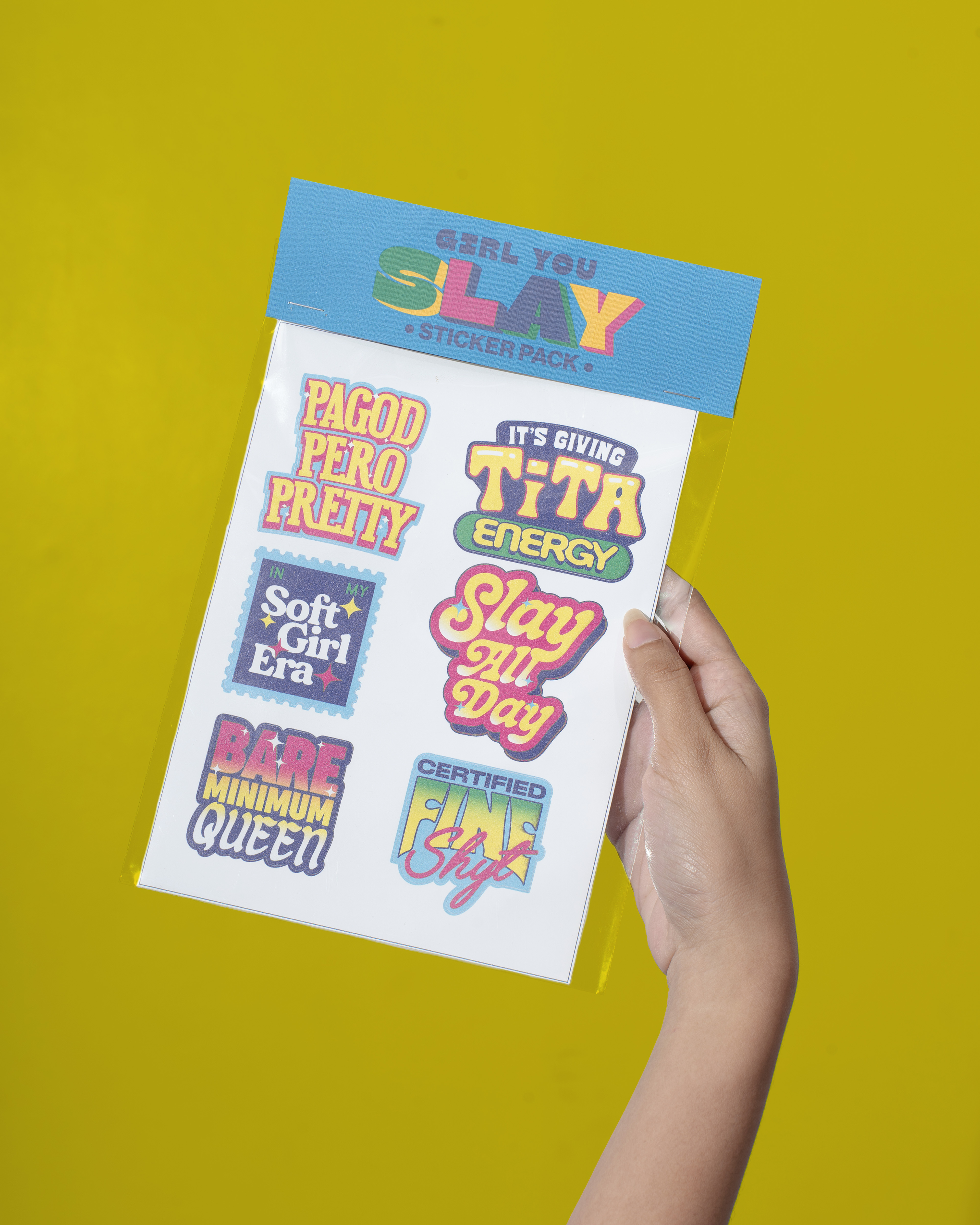 TEAM MANILA BLOOMING STICKER SET