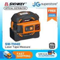 Sndway SW-TM40 40 Meters Laser Distance Meter Tape Rangefinder Self-Locking Ruler 40M | JG Superstore