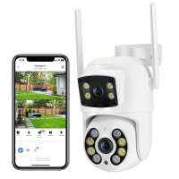 KOLIKOLI CCTV Camera HD 1080P Two-Way Audio & Speaker Night Vision Waterproof Indoor/Outdoor IP Security Camera