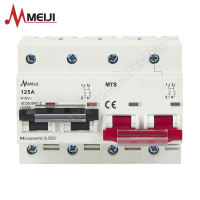 Manual Transfer Switch (Color Coded) 2Pole [Meiji MTS Electrical Line Breaker] MTSCC-2P [80-125A]