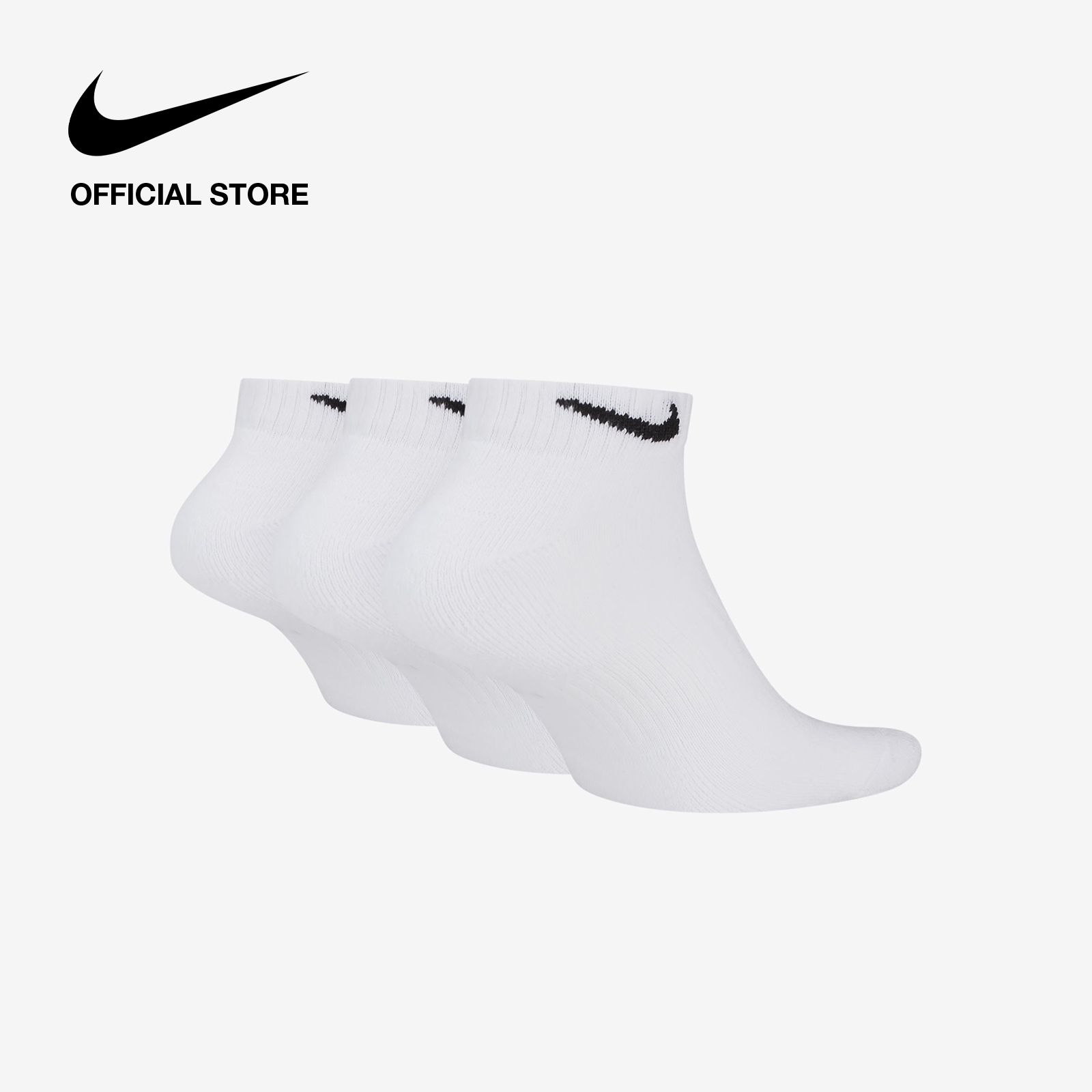 Tất Nike Everyday Cushioned Training Low Socks (3 Pairs) - White