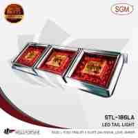 24V Left & Right Tail Light / Lamp Isuzu / For Fuso Trailer / Truck 3 Slots LED ORIGINAL SGM 1 Pair (2 PCS)