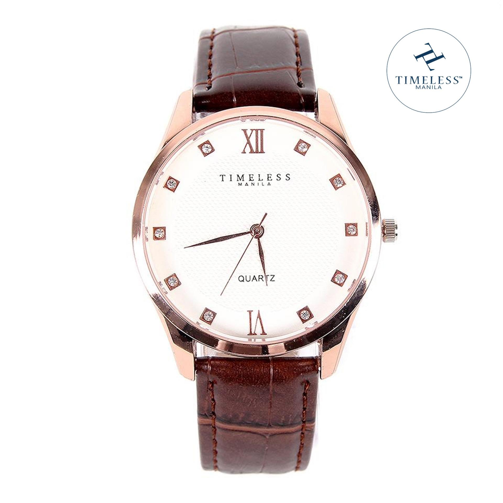 Timeless Manila Lesley Studded Leather (White)