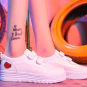 #8303 Women shoe. White rubber shoe ❤️ korea rubber