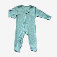 Forest Friend Dragonfly Zipper Footie
