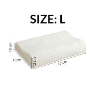 Dansunreve 1pc Sleeping Cervical Health Slow Rebound Wave Memory Pillow Neck Healthcare Multi-size