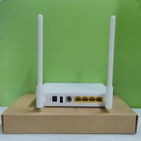 Ready Stock New HG8145V5 5V5 EPON ONU Optical fiber Modem router 5DB English Firmware Wifi 2.4G XPON Blue port