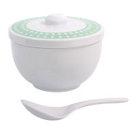 Bestware Rice Bowl with Cover and Spoon