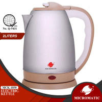 Micromatic MCK-1850 Stainless Steel 2L Electric Kettle