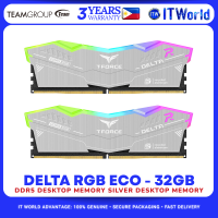 Teamgroup Delta RGB ECO DDR5 RAM 32GB 2x16GB 6000MHz CL30 Desktop Memory FF2D532G6000HC30DC01 itw
