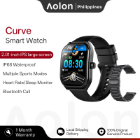 Aolon Curve Smart Watch for Men IP68 Waterproof original Smartwatch Bluetooth Call Health Monitoring For Men sports Smartwatchs for women 2.01 inch touch screen Smart Watch