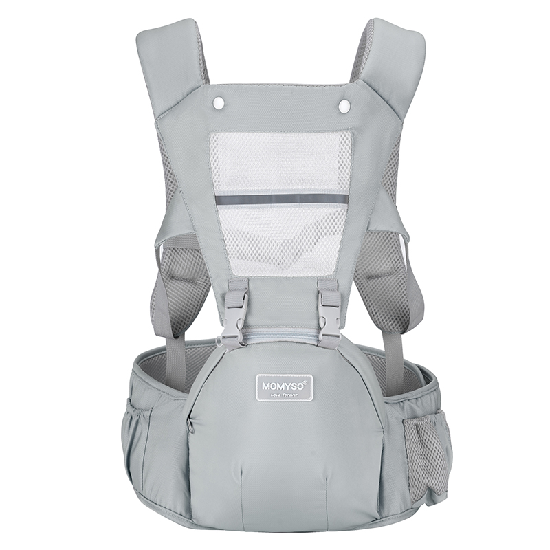 MOMYSO Multi-functional Baby Waist Stool Carrier Comfortable Lightweight Breathable Seat Belt Baby Waist Stool