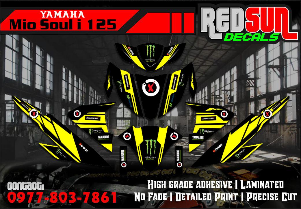 Mio Soul i 125 decals