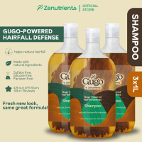 Zenutrients Gugo Anti Hairfall Shampoo - 100ml 150ml 250ml 500ml 1L (Hairfall Rescue and Hair Regrowth)