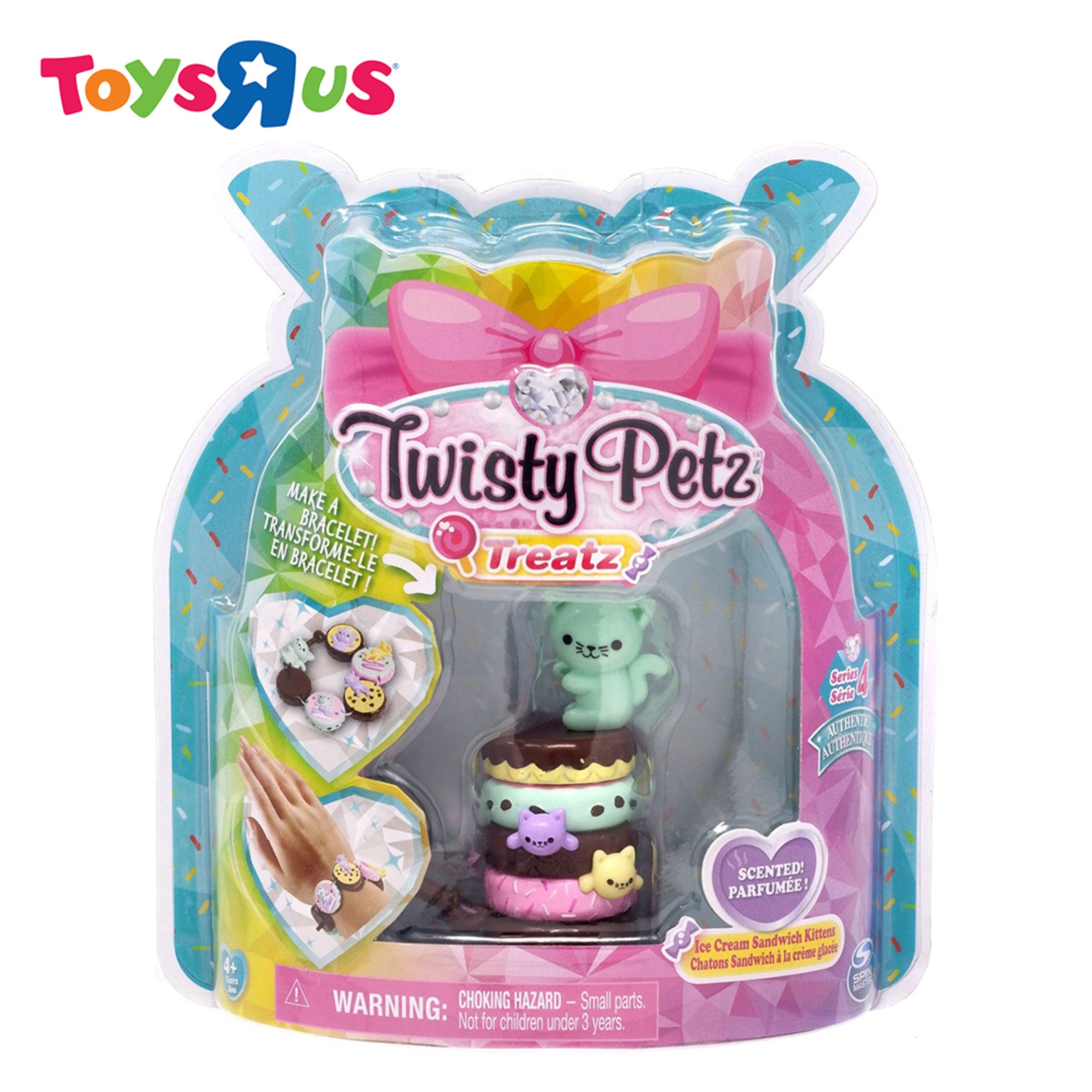 Spin Master Twisty Petz Treatz 10 Pack Season 4 (Ice Cream Sandwich