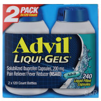 Advil Liqui Gels 2x120 Capsules