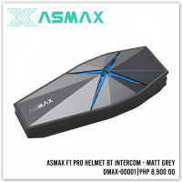 ASMAX F1 Pro Bluetooth Helmet Intercom Mesh 10 Riders 3KM Range Waterproof IP67 & Fast Charge USB-C
