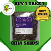 Organic Chia Seeds for Keto Diet - 50g to 1kg