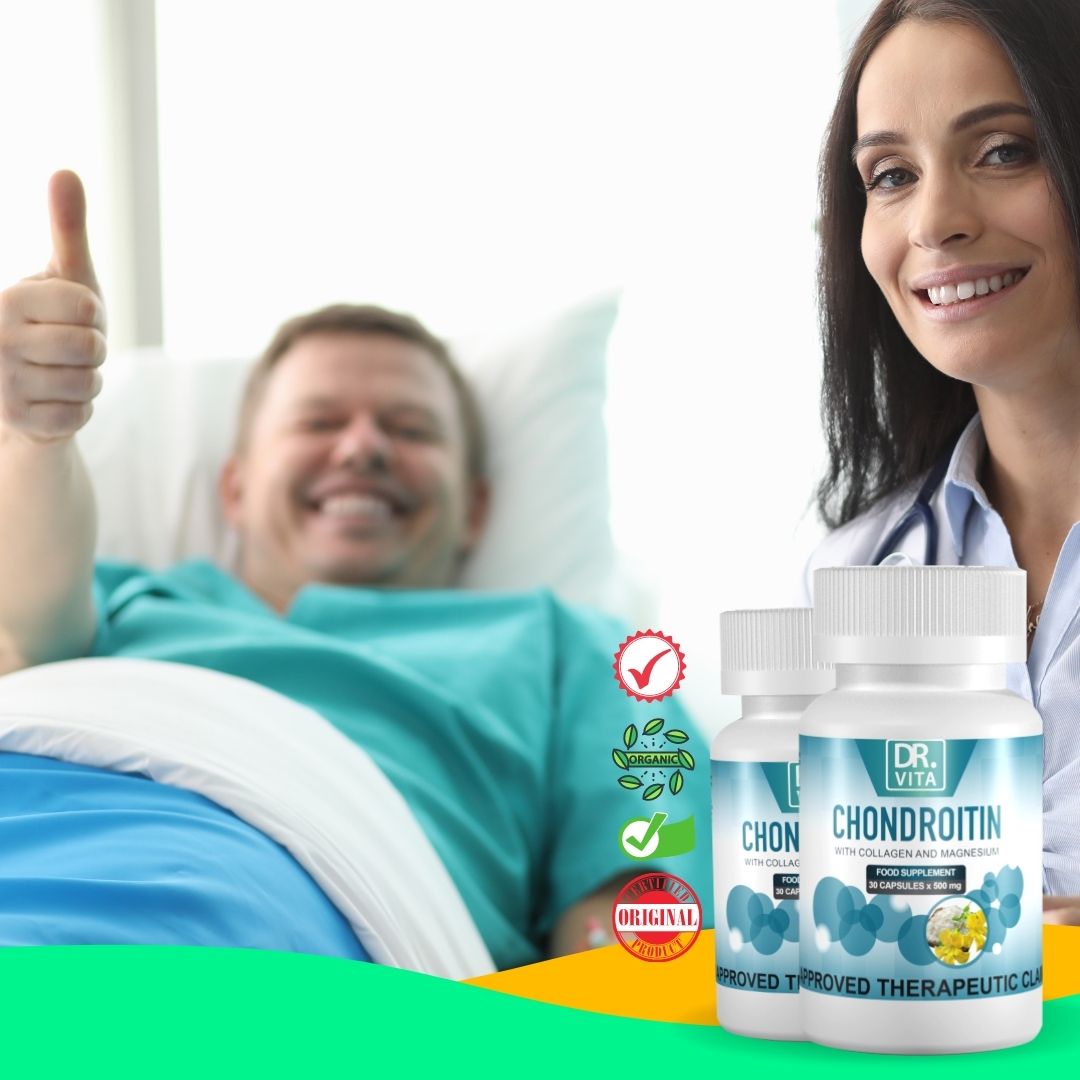 Dr. Vita Chondroitin With Collagen And Magnesium 30 Capsules 500 mg Dr