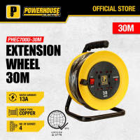 Powerhouse Electric Heavy Duty Extension Wheel 10A 10M | 13A 30M SOLD PER PIECE Industrial Type Universal Outlet PHE