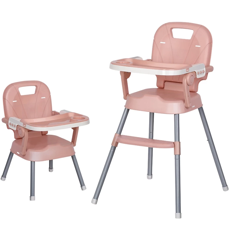 FLYBB High Chair For Baby Adjustable Baby Eating Chair Feeding Foldable High Chair