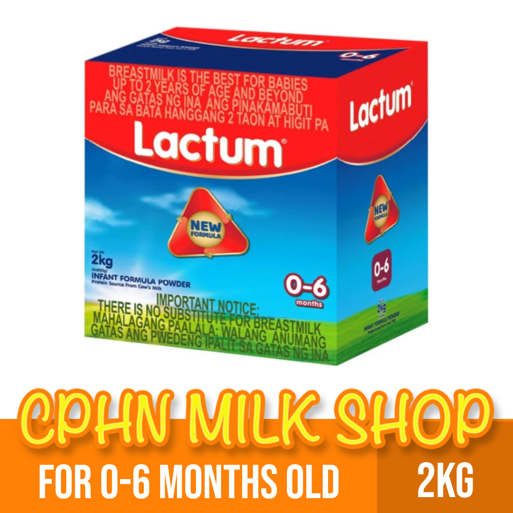 Lactum for 0-6 Months Old 2kg Infant Formula
