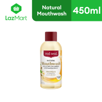 Red Seal Mouthwash | Propolis Extract | 450 ml | NATRUE Certified