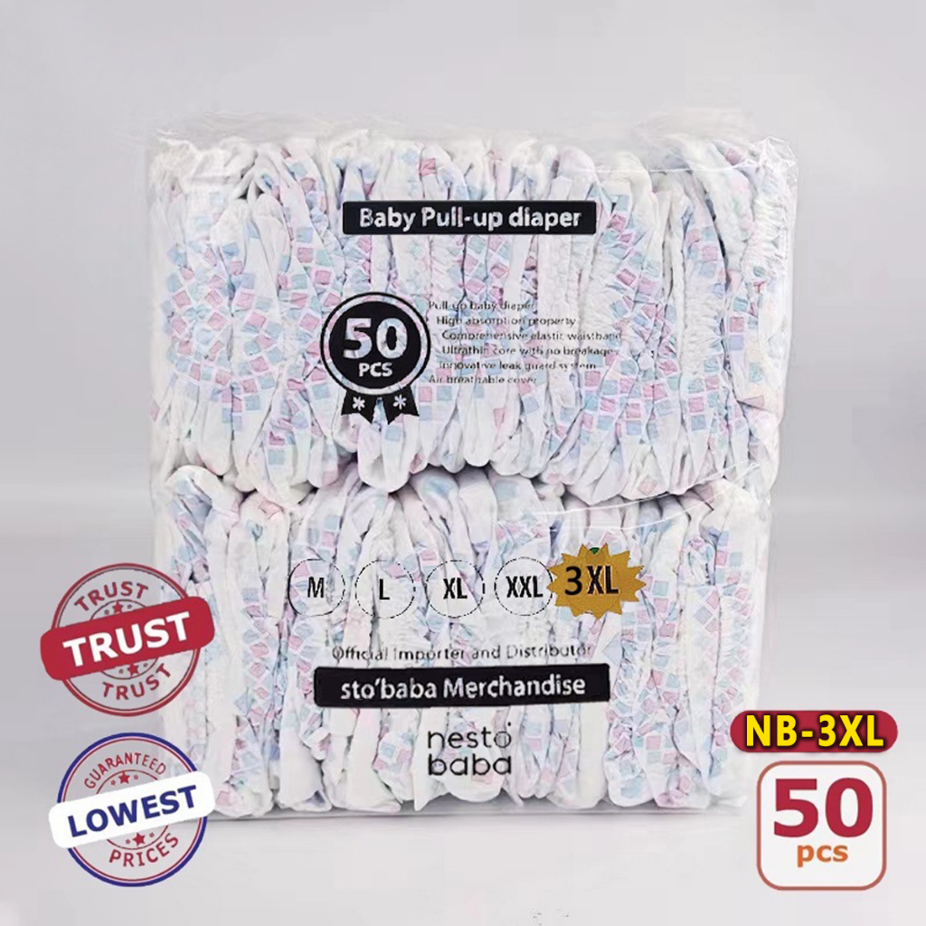 Japan ultra soft Magic tape baby diaper All size 50pcs/pk Disposable baby diapers Unieco