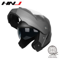 HNJ A630 PLAIN Modular helmet Motorcycle Full Face helmet for men and women open helmet