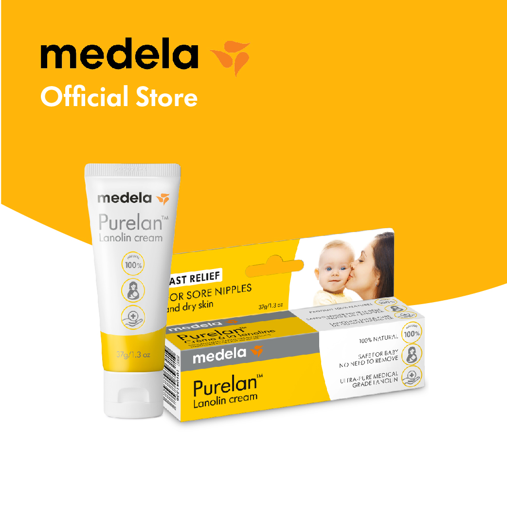 Lanolin Cream | Medela Purelan Lanolin Cream (37g) - For Sore Nipples | 100% Safe for Mum & Baby |