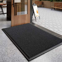 Door Mat Indoor Outdoor Waterproof All-Season All-Weather Doormat Extra Durable Welcome Mat for Home Enrtance Mat Super Absorbent Entryway Rug Outside Patio Porch Utility Floor Mat