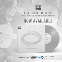 Ebe Dancel - Habangbuhay 10″ EP Plaka Vinyl Record (Widescope Entertainment/ Backspacer Records)